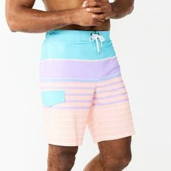 Men's Sonoma Goods For Life® E-Board Swim Trunks Ernest Stripe 33 Men's Sonoma Goods For Life® E-Board Swim Trunks Ernest Stripe -Sonoma Goods For Life shop unnamed file 5948