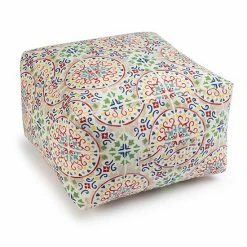 Sonoma Goods For Life® Indoor Outdoor Square Pouf Aqua -Sonoma Goods For Life shop unnamed file 6052