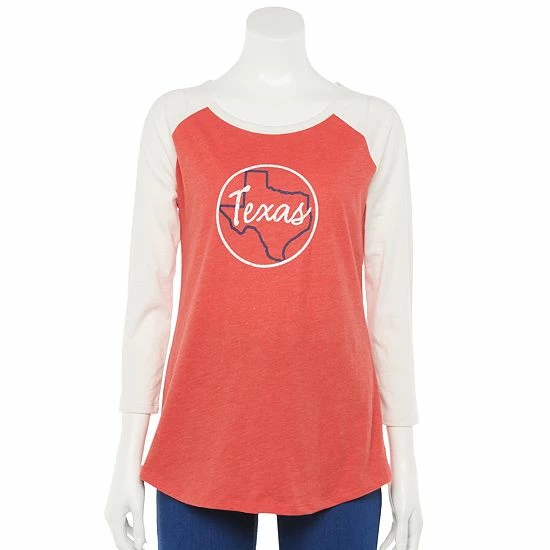 Women's Sonoma Goods For Life® Baseball Tee Gray Long Live 13 Women's Sonoma Goods For Life® Baseball Tee Gray Long Live - Image 11