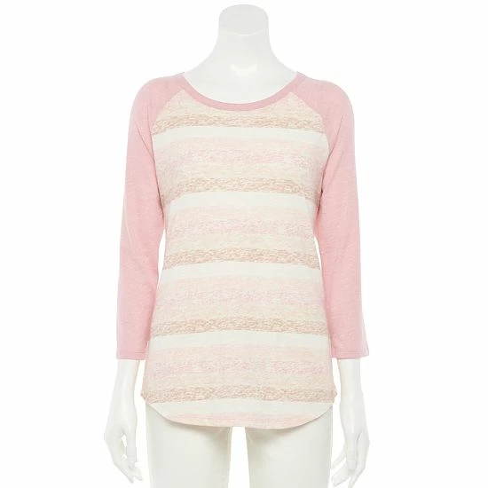 Women's Sonoma Goods For Life® Baseball Tee Gray Long Live 16 Women's Sonoma Goods For Life® Baseball Tee Gray Long Live - Image 14