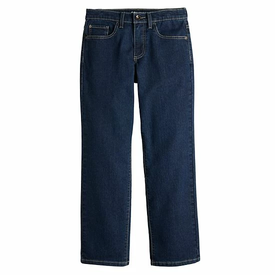 Boys 7-20 Sonoma Goods For Life® Everyday Straight Jeans In Regular, Slim & Husky Black 5 Boys 7-20 Sonoma Goods For Life® Everyday Straight Jeans In Regular, Slim & Husky Black - Image 3