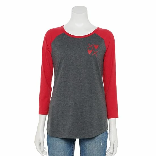 Women's Sonoma Goods For Life® Baseball Tee Gray Long Live 19 Women's Sonoma Goods For Life® Baseball Tee Gray Long Live - Image 17