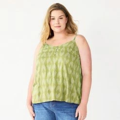 Plus Size Sonoma Goods For Life® Swing Tank Navy Floral -Sonoma Goods For Life shop unnamed file 6141