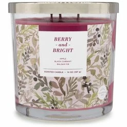 Sonoma Goods For Life® Berry & Bright 14-oz. Candle Jar