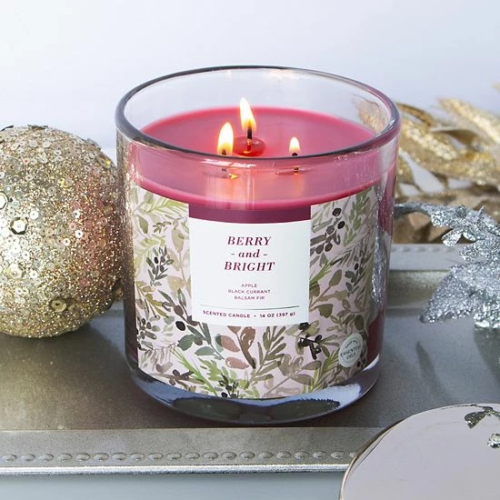 Sonoma Goods For Life® Berry & Bright 14-oz. Candle Jar 4 Sonoma Goods For Life® Berry & Bright 14-oz. Candle Jar - Image 2