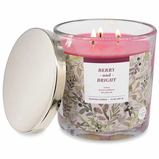 Sonoma Goods For Life® Berry & Bright 14-oz. Candle Jar 5 Sonoma Goods For Life® Berry & Bright 14-oz. Candle Jar - Image 3