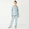 Women's Sonoma Goods For Life® Flannel Pajama Shirt & Pajama Pants Sleep Set Navy Forest Pld 2 Women's Sonoma Goods For Life® Flannel Pajama Shirt & Pajama Pants Sleep Set Navy Forest Pld -Sonoma Goods For Life shop unnamed file 617