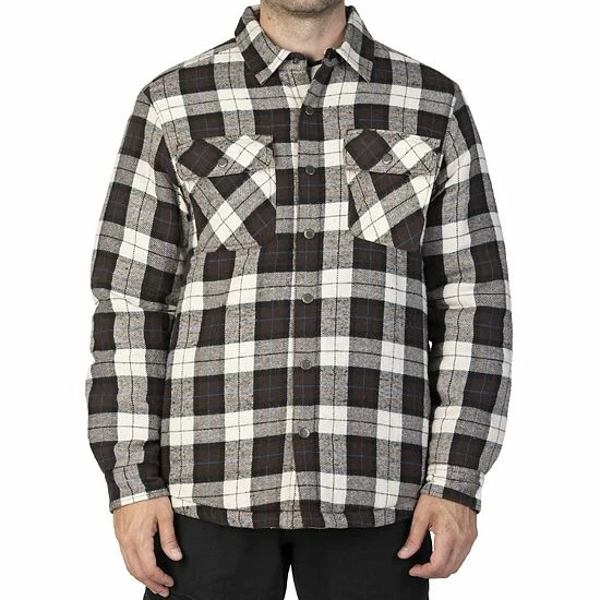 Men's Sonoma Goods For Life® Flannel Shirt Jacket Black Grey Red 6 Men's Sonoma Goods For Life® Flannel Shirt Jacket Black Grey Red - Image 4
