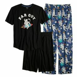 Boys 5-16 Sonoma Goods For Life® Top, Shorts & Pants Pajama Set Camo