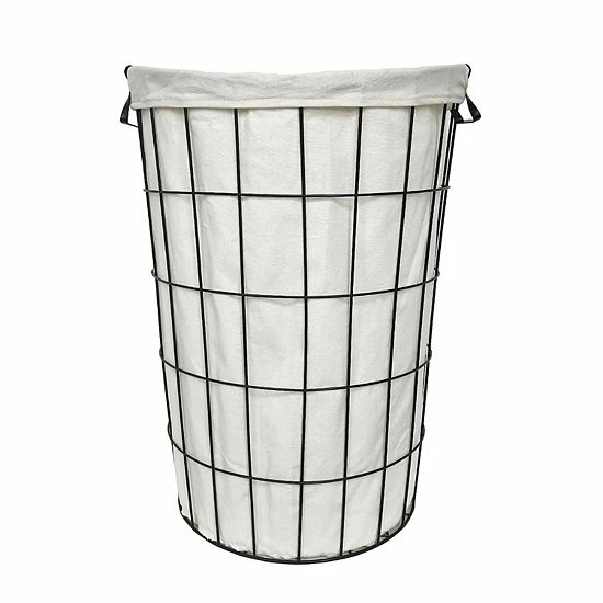 Sonoma Goods For Life® Wire And Wood Storage Basket 5 Sonoma Goods For Life® Wire And Wood Storage Basket - Image 3