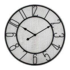 Sonoma Goods For Life® Whitewash Wall Clock