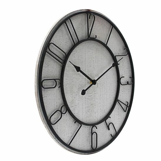 Sonoma Goods For Life® Whitewash Wall Clock 4 Sonoma Goods For Life® Whitewash Wall Clock - Image 2