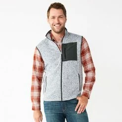 Men's Sonoma Goods For Life® Fleece Vest Sadie Stream -Sonoma Goods For Life shop unnamed file 6309