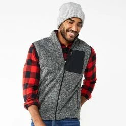Men's Sonoma Goods For Life® Fleece Vest Sadie Stream -Sonoma Goods For Life shop unnamed file 6312