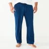 Big & Tall Sonoma Goods For Life® Lush Luxe Relaxed-Fit Sleep Pants Mineral Navy Space Dye
