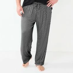 Big & Tall Sonoma Goods For Life® Lush Luxe Relaxed-Fit Sleep Pants Mineral Navy Space Dye -Sonoma Goods For Life shop unnamed file 6319