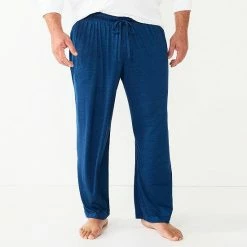 Big & Tall Sonoma Goods For Life® Lush Luxe Relaxed-Fit Sleep Pants Mineral Navy Space Dye -Sonoma Goods For Life shop unnamed file 6321