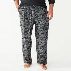 Big & Tall Sonoma Goods For Life® Lush Luxe Relaxed-Fit Sleep Pants Mineral Navy Space Dye -Sonoma Goods For Life shop unnamed file 6322