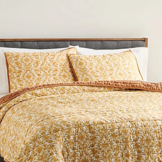 Sonoma Goods For Life® New Traditions Odessa Floral Quilt Or Shams 5 Sonoma Goods For Life® New Traditions Odessa Floral Quilt Or Shams - Image 3