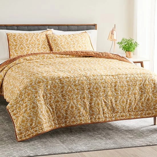 Sonoma Goods For Life® New Traditions Odessa Floral Quilt Or Shams 6 Sonoma Goods For Life® New Traditions Odessa Floral Quilt Or Shams - Image 4