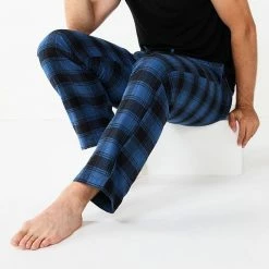 Men's Sonoma Goods For Life® Flannel Pajama Pants Red Black Check