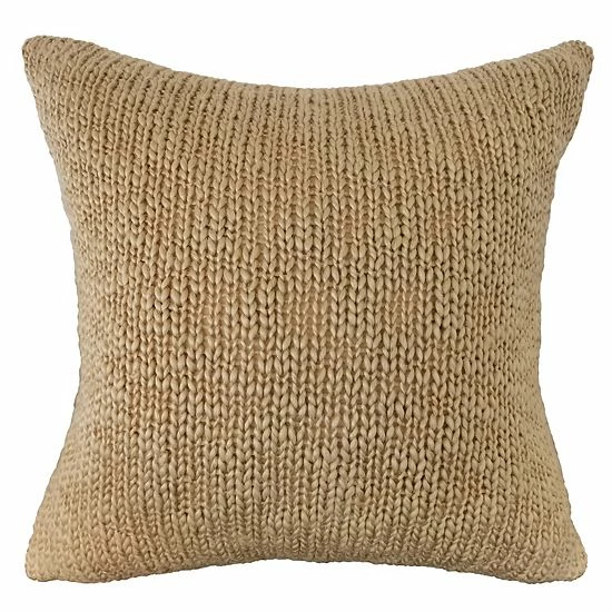 Sonoma Goods For Life® Solid Knit Feather Fill Throw Pillow Ivory 7 Sonoma Goods For Life® Solid Knit Feather Fill Throw Pillow Ivory - Image 5