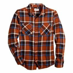 Boys 8-20 Sonoma Goods For Life® Plaid Flannel Button-Up Shirt In Regular & Husky Buffalo Check Olive -Sonoma Goods For Life shop unnamed file 653