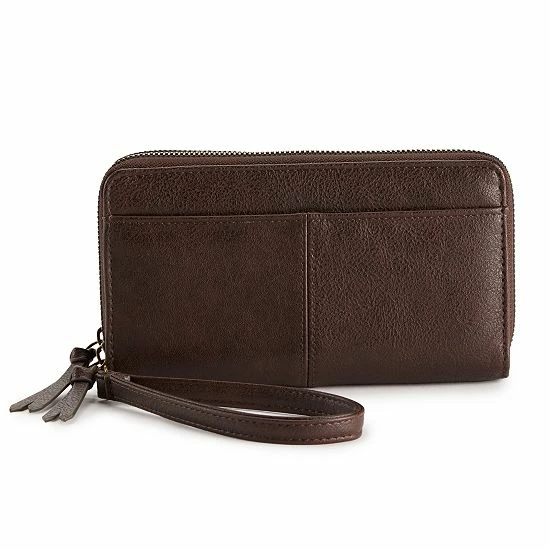 Sonoma Goods For Life® Elowen RFID-Blocking Double Zip Wristlet Woven Warm Taupe 14 Sonoma Goods For Life® Elowen RFID-Blocking Double Zip Wristlet Woven Warm Taupe - Image 12