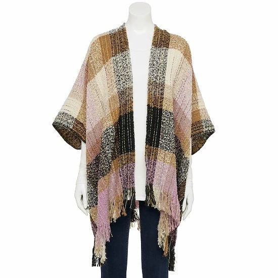 Women's Sonoma Goods For Life® Reversible Brushed Blanket Topper Autumnal 6 Women's Sonoma Goods For Life® Reversible Brushed Blanket Topper Autumnal - Image 4