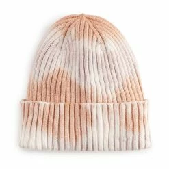 Women's Sonoma Goods For Life® Tie Dye Rib Beanie Neutral Dye -Sonoma Goods For Life shop unnamed file 6605