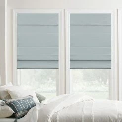 Sonoma Goods For Life® Cordless Classic Room Darkening Roman Shade Linen