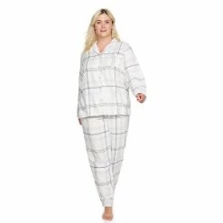 Plus Size Sonoma Goods For Life® Flannel Pajama Shirt & Pajama Pants Set Black White Buffalo 21 Plus Size Sonoma Goods For Life® Flannel Pajama Shirt & Pajama Pants Set Black White Buffalo -Sonoma Goods For Life shop unnamed file 6631