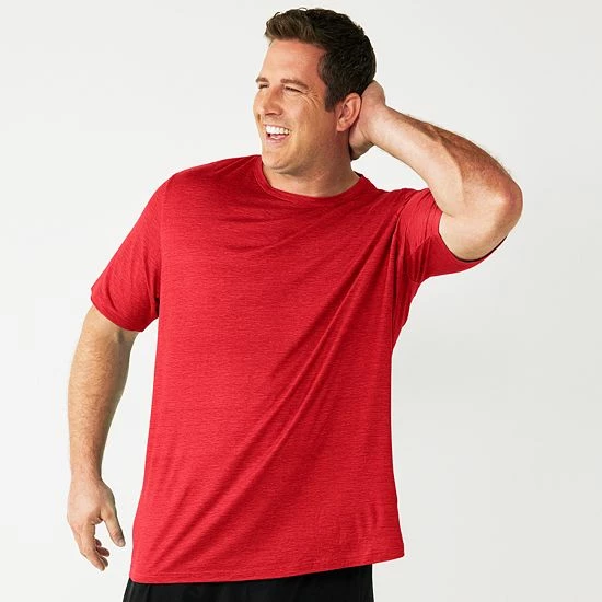 Big & Tall Sonoma Goods For Life® Lush Luxe Crewneck Tee Black 8 Big & Tall Sonoma Goods For Life® Lush Luxe Crewneck Tee Black - Image 6