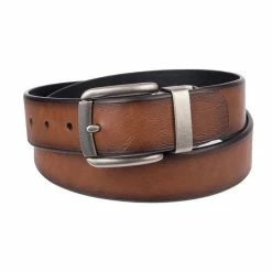 Men's Sonoma Goods For Life® Reversible Textured Belt Tan Black