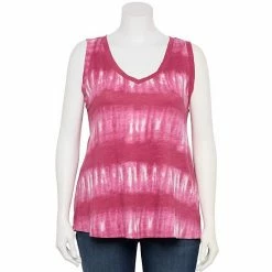 Plus Size Sonoma Goods For Life® V-Neck Swing Tank White -Sonoma Goods For Life shop unnamed file 6698