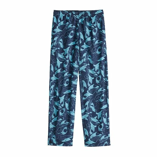 Boys 4-20 Sonoma Goods For Life® Sleep Pants In Regular & Husky Hendrix Blue 8 Boys 4-20 Sonoma Goods For Life® Sleep Pants In Regular & Husky Hendrix Blue - Image 6