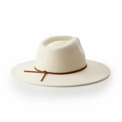 Women's Sonoma Goods For Life® Felt Fedora With Suede Band Ivory