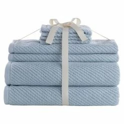 Sonoma Goods For Life® Twill Textured Towels Blue -Sonoma Goods For Life shop unnamed file 6795