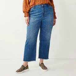 Plus Size Sonoma Goods For Life® Premium Curvy High-Waisted Straight-Leg Crop Jeans Belleview 11 Plus Size Sonoma Goods For Life® Premium Curvy High-Waisted Straight-Leg Crop Jeans Belleview -Sonoma Goods For Life shop unnamed file 6805