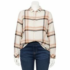 Plus Size Sonoma Goods For Life® Everyday Essential Shirt Red Buffalo -Sonoma Goods For Life shop unnamed file 6832