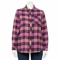 Plus Size Sonoma Goods For Life® Everyday Essential Shirt Red Buffalo -Sonoma Goods For Life shop unnamed file 6834