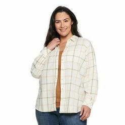 Plus Size Sonoma Goods For Life® Everyday Essential Shirt Red Buffalo -Sonoma Goods For Life shop unnamed file 6835