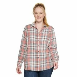 Plus Size Sonoma Goods For Life® Everyday Essential Shirt Red Buffalo -Sonoma Goods For Life shop unnamed file 6836