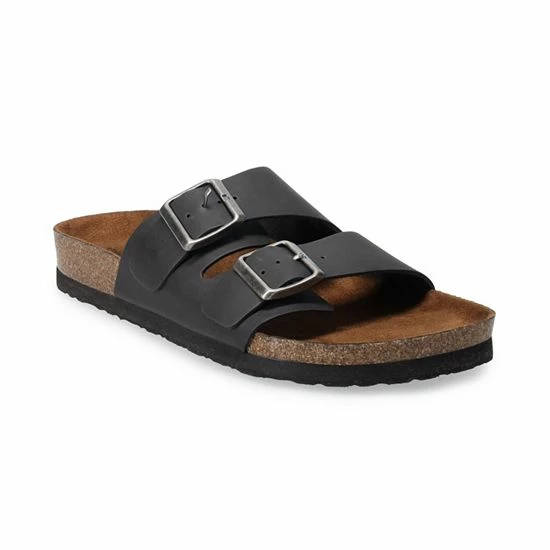 Sonoma Goods For Life® Raymond 02 Men's Leather Slide Sandals Taupe 9 Sonoma Goods For Life® Raymond 02 Men's Leather Slide Sandals Taupe - Image 7
