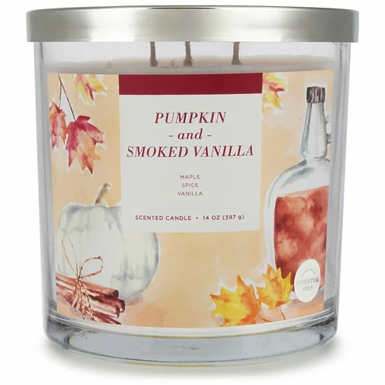 Sonoma Goods For Life® Pumpkin & Smoked Vanilla 14-oz. Candle Jar 3 Sonoma Goods For Life® Pumpkin & Smoked Vanilla 14-oz. Candle Jar