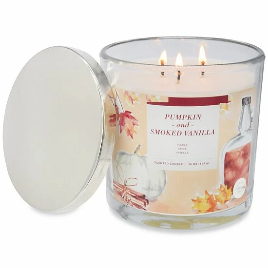 Sonoma Goods For Life® Pumpkin & Smoked Vanilla 14-oz. Candle Jar 5 Sonoma Goods For Life® Pumpkin & Smoked Vanilla 14-oz. Candle Jar - Image 3