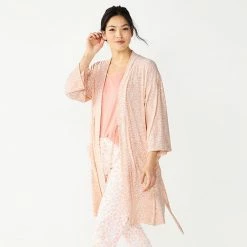 Women's Sonoma Goods For Life® Knee Length Wrap Robe Black Celestial 9 Women's Sonoma Goods For Life® Knee Length Wrap Robe Black Celestial -Sonoma Goods For Life shop unnamed file 6894