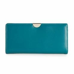 Sonoma Goods For Life® Lambskin Leather RFID-Blocking Slim Clutch Wallet Cobalto -Sonoma Goods For Life shop unnamed file 6928
