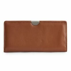 Sonoma Goods For Life® Lambskin Leather RFID-Blocking Slim Clutch Wallet Cobalto -Sonoma Goods For Life shop unnamed file 6931