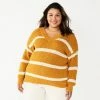 Plus Size Sonoma Goods For Life® Long Sleeve V-Neck Sweater Mauve -Sonoma Goods For Life shop unnamed file 6932